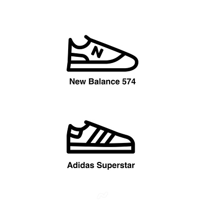 Sneaker icons in the making 👟—fusing style and simplicity.