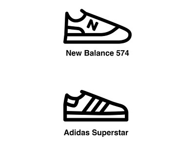 Sneaker icons in the making 👟—fusing style and simplicity.