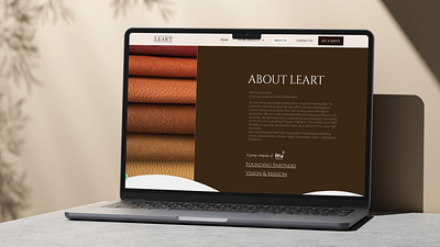 Luxury Hotel Goods Website brand branding graphic design hospitality hotel leather logo ui website wordpress