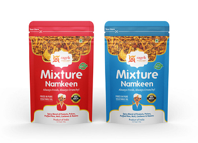 Mix Namkeen Pouch Design box design branding fmcg design food packaging logo design mix namken mockup namkeen pouch design product design snacks packaging