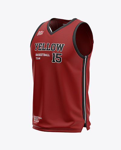 Free Download PSD Basketball Jersey free mockup template mockup designs