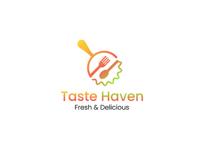 Taste Haven Modern Delicious food logo design design designer food logo icon logo logo branding logo design logo identity logo mark logo type modern restourent logo taste food