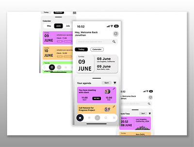 Daily UI 38 : Calender calender dailyui dailyui38 figma prototype ui uidesign uidesigner uiuxdesign uiuxdesigner ux uxdesign uxdesigner