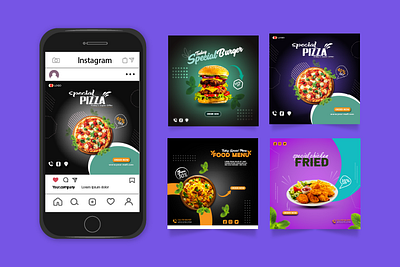 Food Menu Social Media post design food design food menu social media post