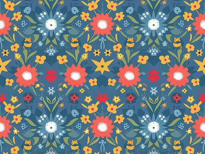 Pattern design flower arrangement design