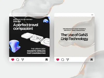 The Urban Geek | Social Media Posts branding graphic design instagram social media tech technology