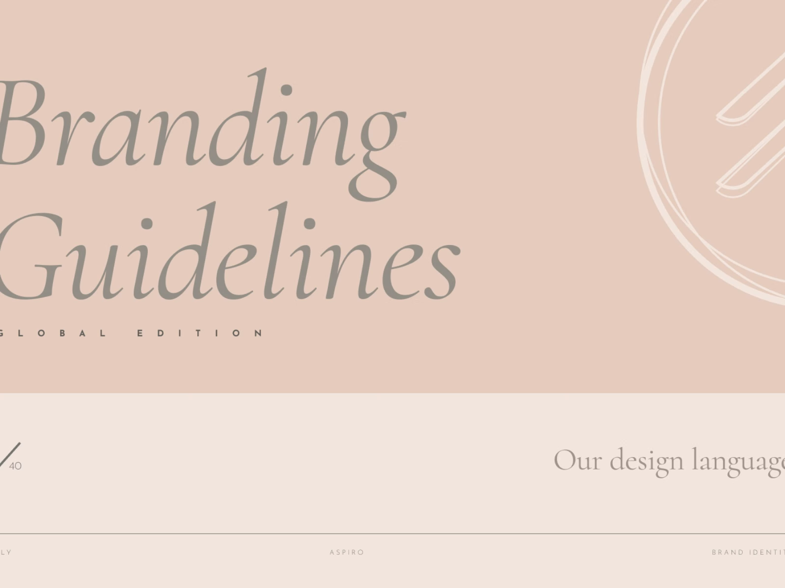 Example of Branding — Large Package