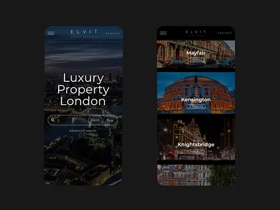 Property search mobile ui motion design animation branding dark ui design homepage interface london luxury website mobile animation mobile design motion design motion graphics property smooth scroll ui ui design uiux user interface ux web design