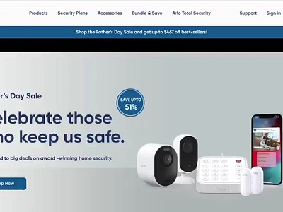 Security Camera Surveillance Landing Page blue branding cameras cctv design ecommerce website figma graphic design illustration landing page logo mobile design security ui ui ux ux white