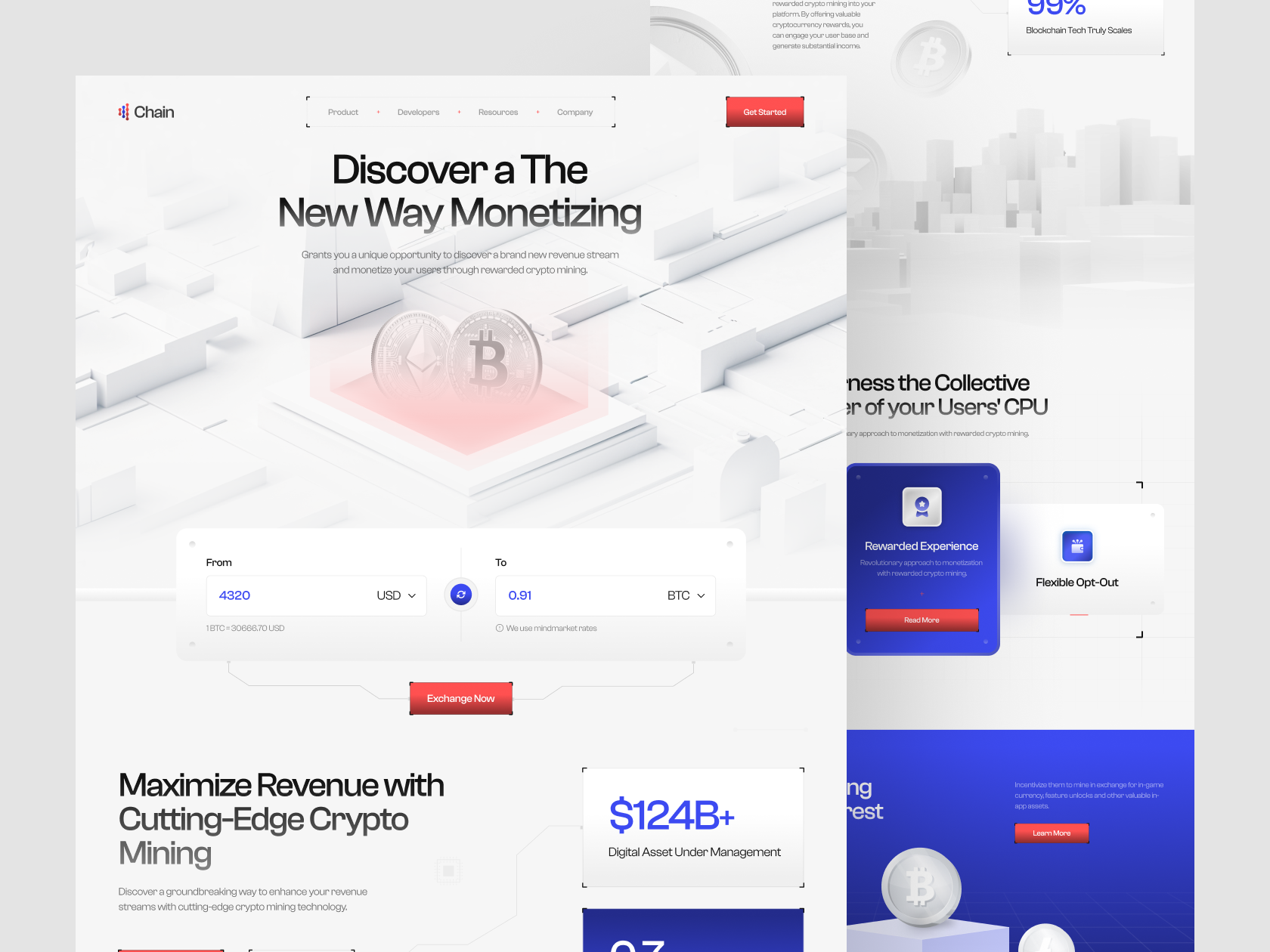 Chain - Crypto Monetizing Website by Arhansyah APP for Plainthing Studio on  Dribbble