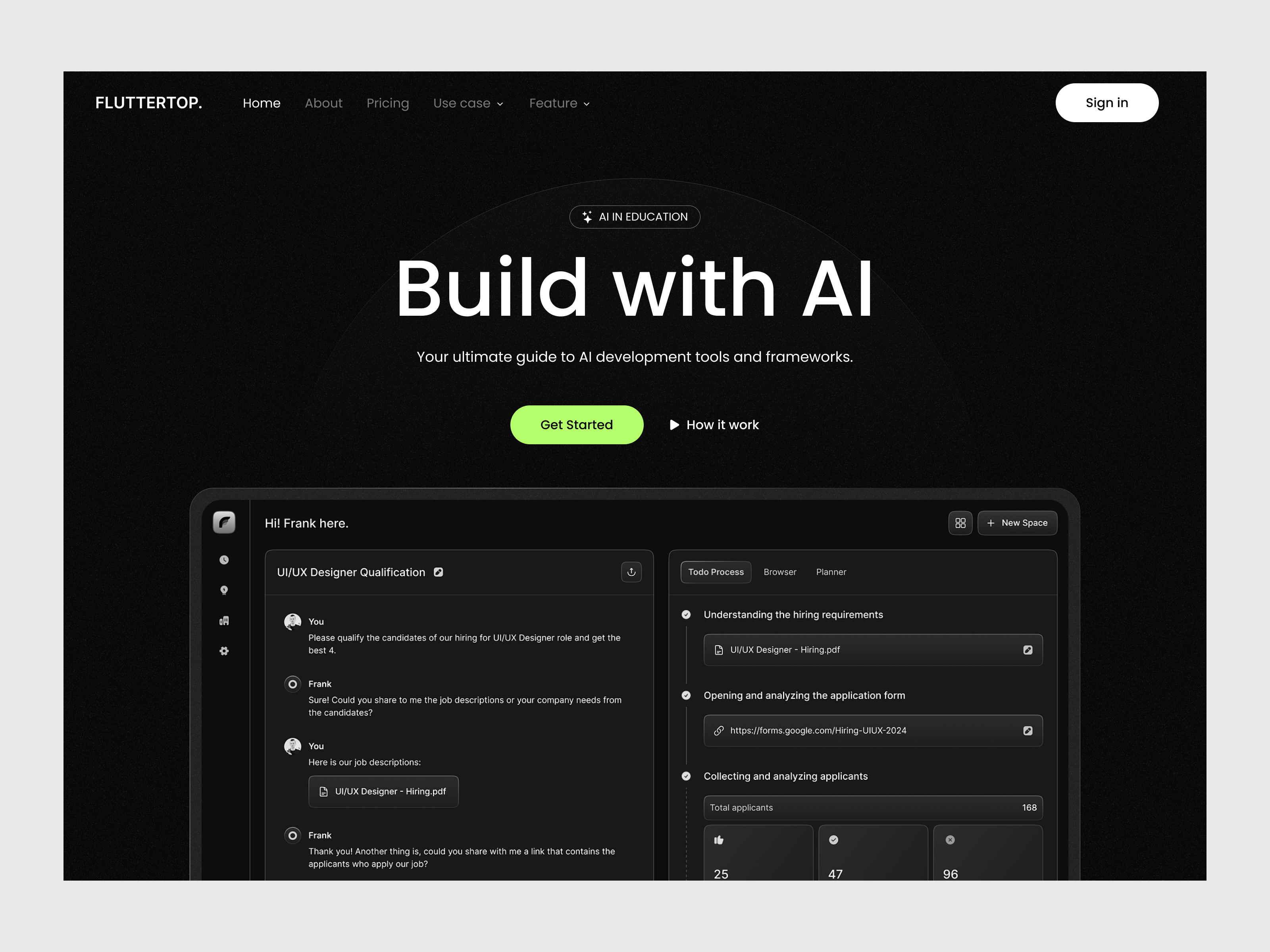 AI Website for Education ai classroom tools ai education tools for teachers ai in online education ai powered learning platforms ai tutors ai website artificial intelligence education app education website educational educational ai software eps fluttertop landing page learning platform machine learning online course online education ps webdesign