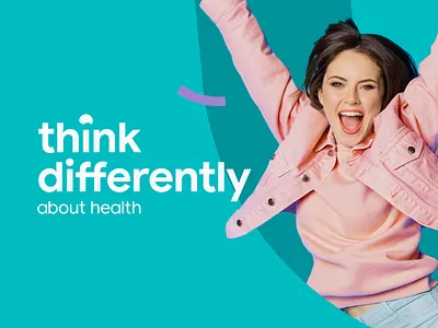 Playful Logo Design for TDAH! brand branding bright design fun health identity logo mental playful psychology teal vibrant