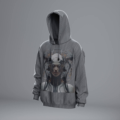 Product Visualization | Hoodie - Fabric 360 view 3d 3d animation 3d modelling blender fabric marketing asset product product visualization