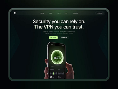 VPN App Landing Page