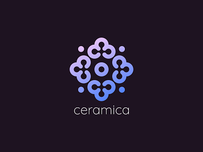 Logo for the tile shop Ceramica ceramic logo logo designer marble mark mosaics porcelain symbol tile tile shop