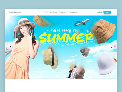 WEBSITE BANNER - WEB BANNER - BANNER - FASHION ads banner banner web fashion reels social media story web banner