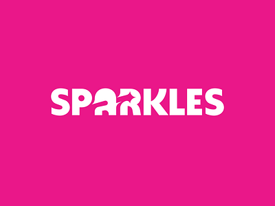 Logo Concept for Event Management branding bright design fun graphic design logo modern pink playful spark sparkle strong vibrant