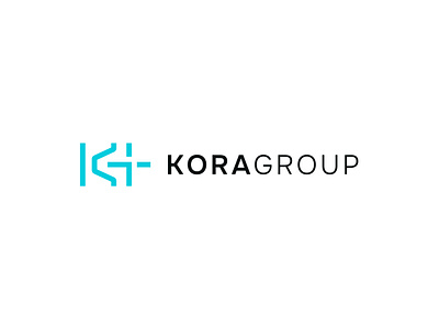 Kora Group Logo abstract brand company design healthcare letter g letter k logo logo design medical minimalist pharma