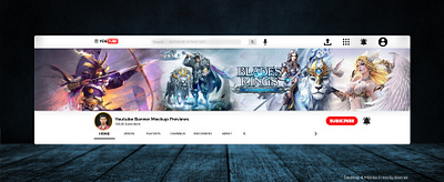 Gaming Youtube Banner Design banner and logo banner design web banner youtube banner youtube banner design