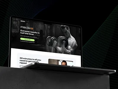 BODi Website Redesign design fitness website gym website landing pages redesign research ui design ux design web templates design website design