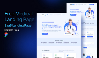 medical website , Landing Page 3d animation branding graphic design logo motion graphics ui