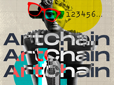 ArtChain - NFT Website branding design figma graphic design home page illustration landing page nft style guide ui uiux website website design website redesign