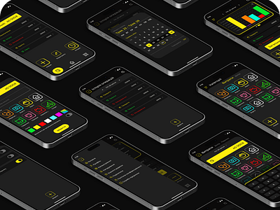 Financial mobile app design figma mobile app ui ux