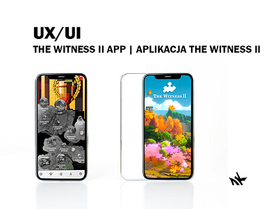 The Witness II App app design figma graphic design ui ux