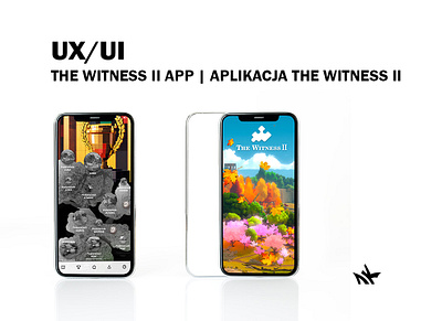 The Witness II App app design figma graphic design ui ux