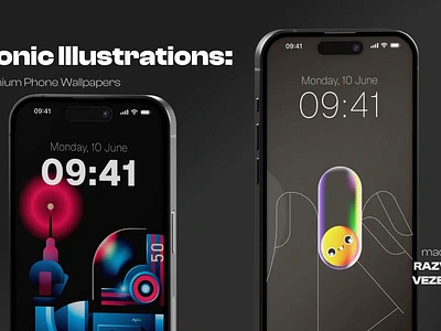 wallpapers branding design graphic design icon illustration line minimal phone retro simple ui wallpaper wallpapers phone