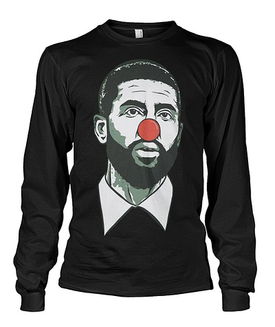 Dave Portnoy Kyrie Clown T shirt animation branding dave portnoy dave portnoy kyrie clown shirt design graphic design illustration kyrie clown shirt