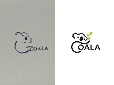 Coala animal brand branding c design elegant graphic design illustration koala letter logo logo design logo designer logodesign logodesigner logotype modern rebranding