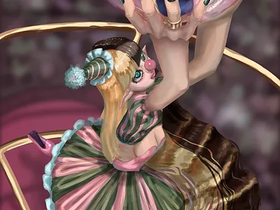 clown digitalart art artist digitalart art digitaldrawing digitralart graphic design illustration