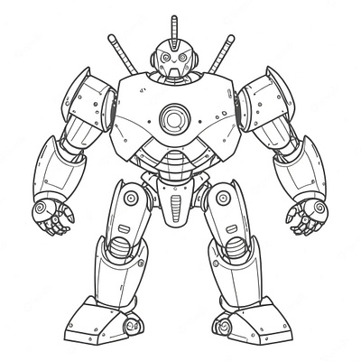 Robots and Gadgets Coloring Pages coloring book coloring pages graphic design robots