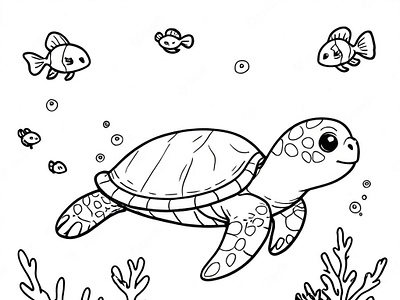 Under The Sea Coloring Pages coloring book coloring pages fish sea