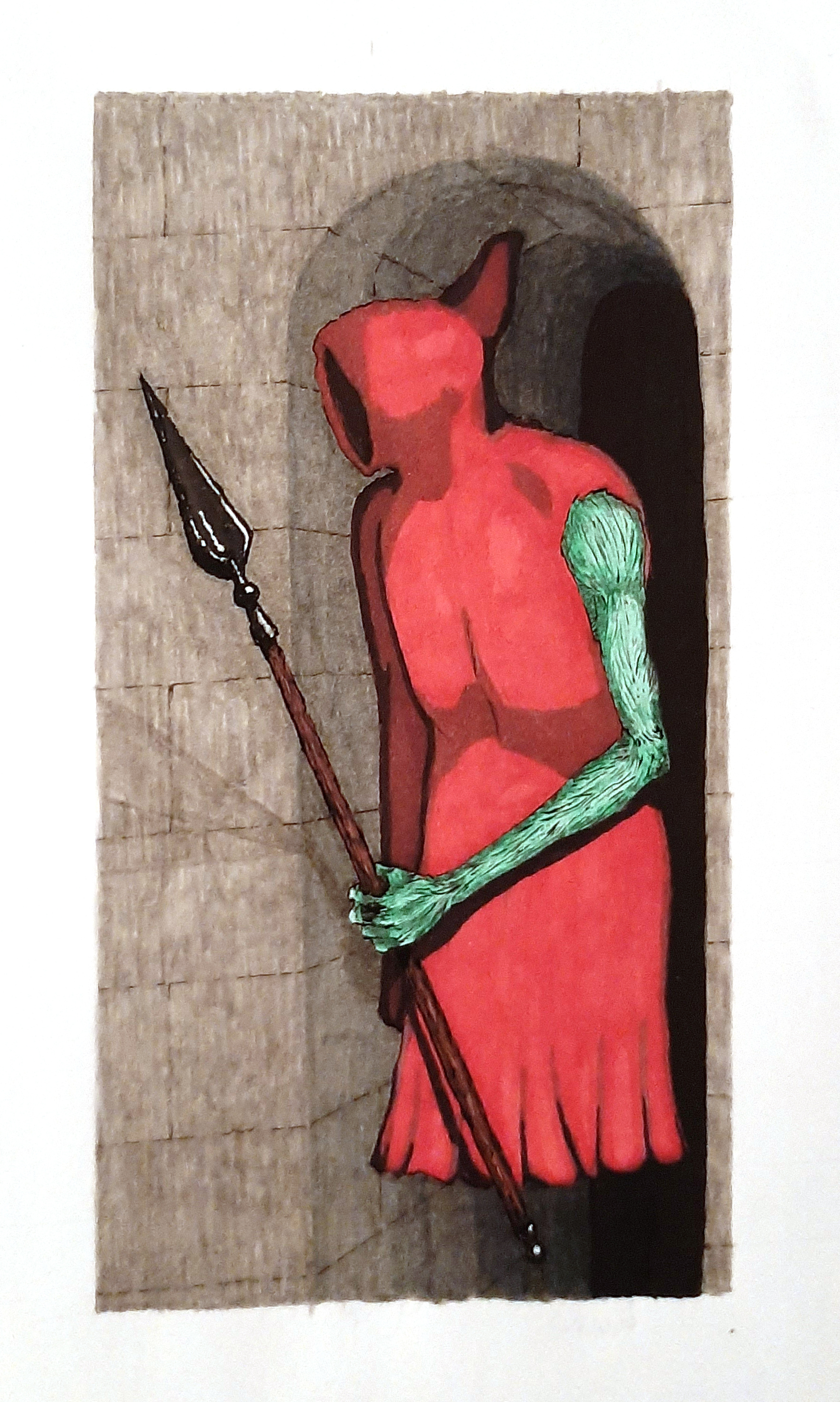 Untitled handmade illustration ink marker