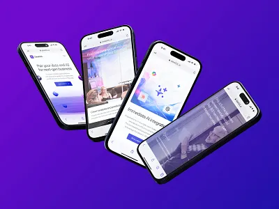 DataGOL.ai ➔ Mobile Responsive ai design figma illustration layout mobile responsive saas ui web design