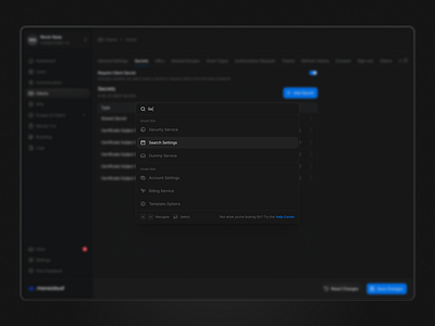 Quick Actions ✨ actions cmd cmd k command menu dark mode dark ui quick quick actions search search bar