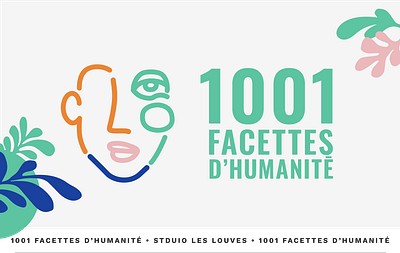 1001 Facettes d'Humanité - Brand Identity brand brand identity branding design graphic design logo