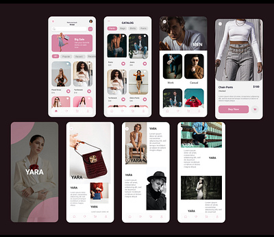 E-fashion mobile app