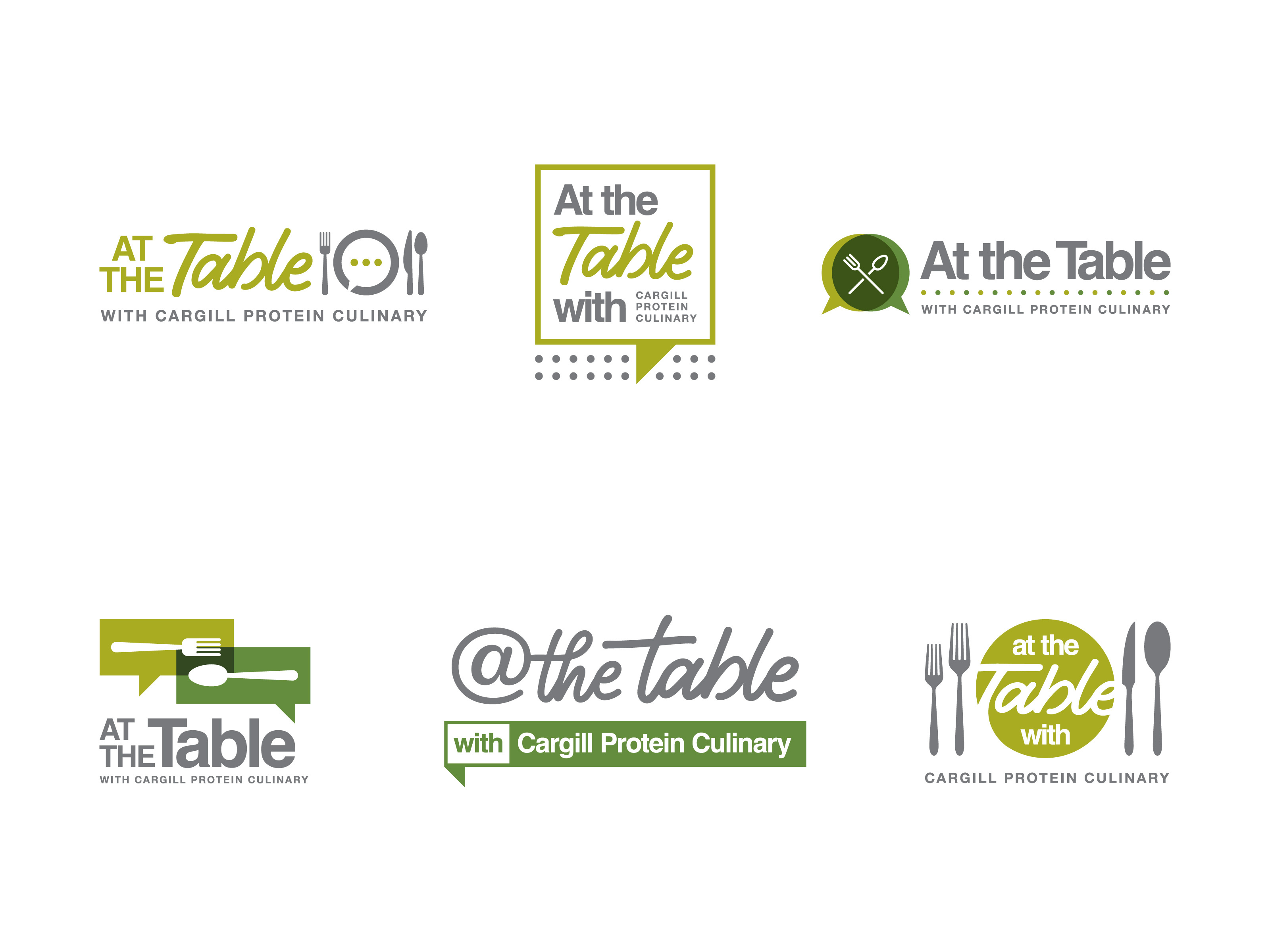 At the Table branding options