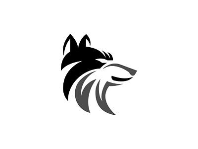 Cool Wolf Logo animal logo branding cool wolf logo design graphic design illustration logo wolf wolf alpha logo wolf head logo wolf logo