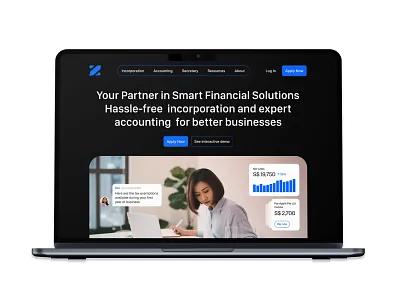 Fintech Company Landing Page Design! app banking ui design branding finance ui design fintech app fintech design fintech landing page design fintech ui design fintech web design landing page design motion graphics product designer ui ui designer ui ux design ux designer web ui design website design