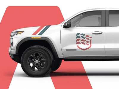 USA Shield Truck Wrap american flag badge badge design branding decal emblem flag identity illustration insurance logo logodesign logos protection shield truck usa vehicle wheat wrap