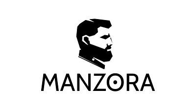 MANZORA adobe illustrator branding clean design design font graphic design illustration logo