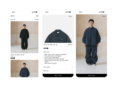 Anglan Store ecommerce shop store ui ux