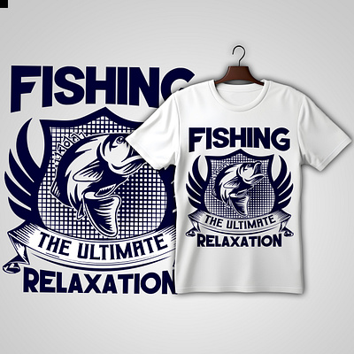 Custom Fishing T-Shirt Design. fashion trends