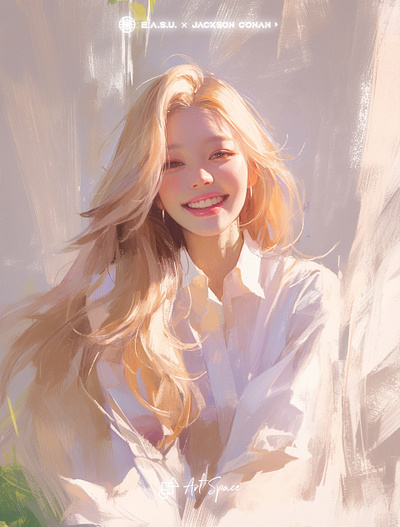 [Sweetheart Smile] 🌷😊 art artwork design fashion illustration