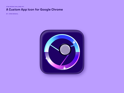 11. Icon Design - a Custom App Icon for Google Chrome 3d branding design google chrome google products graphic design icon redesign icons illustration logo logo redesign mobile design ui uichallenge ux uxdesigner uxui