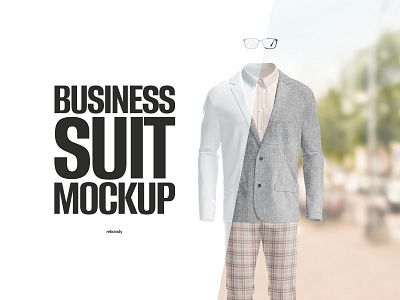 Business Suit Mockup sole